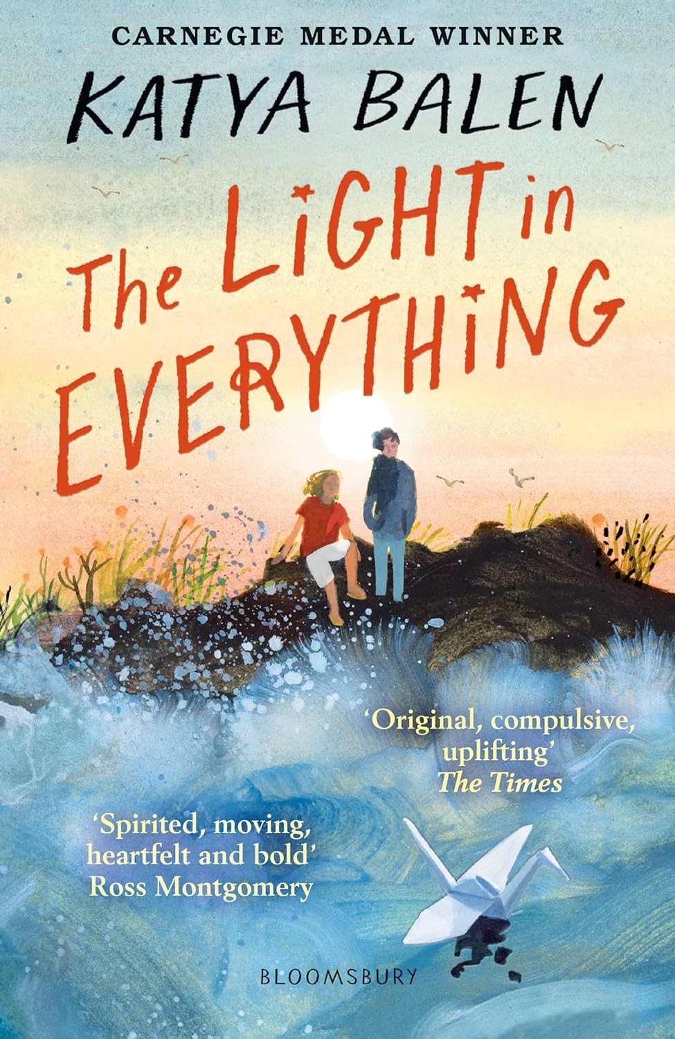 Book cover for The Light in Everything by Katya Balen (illustrated by Sydney Smith)