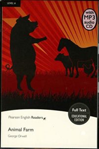 Book cover for Pearson English Readers. Animal Farm by George Orwell
