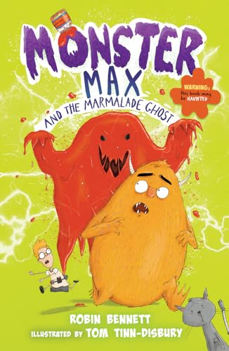 Book cover for Monster Max and the Marmalade Ghost