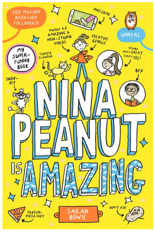 Book cover for Nina Peanut is Amazing