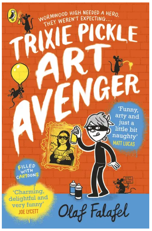 Book cover for Trixie Pickle Art Avenger