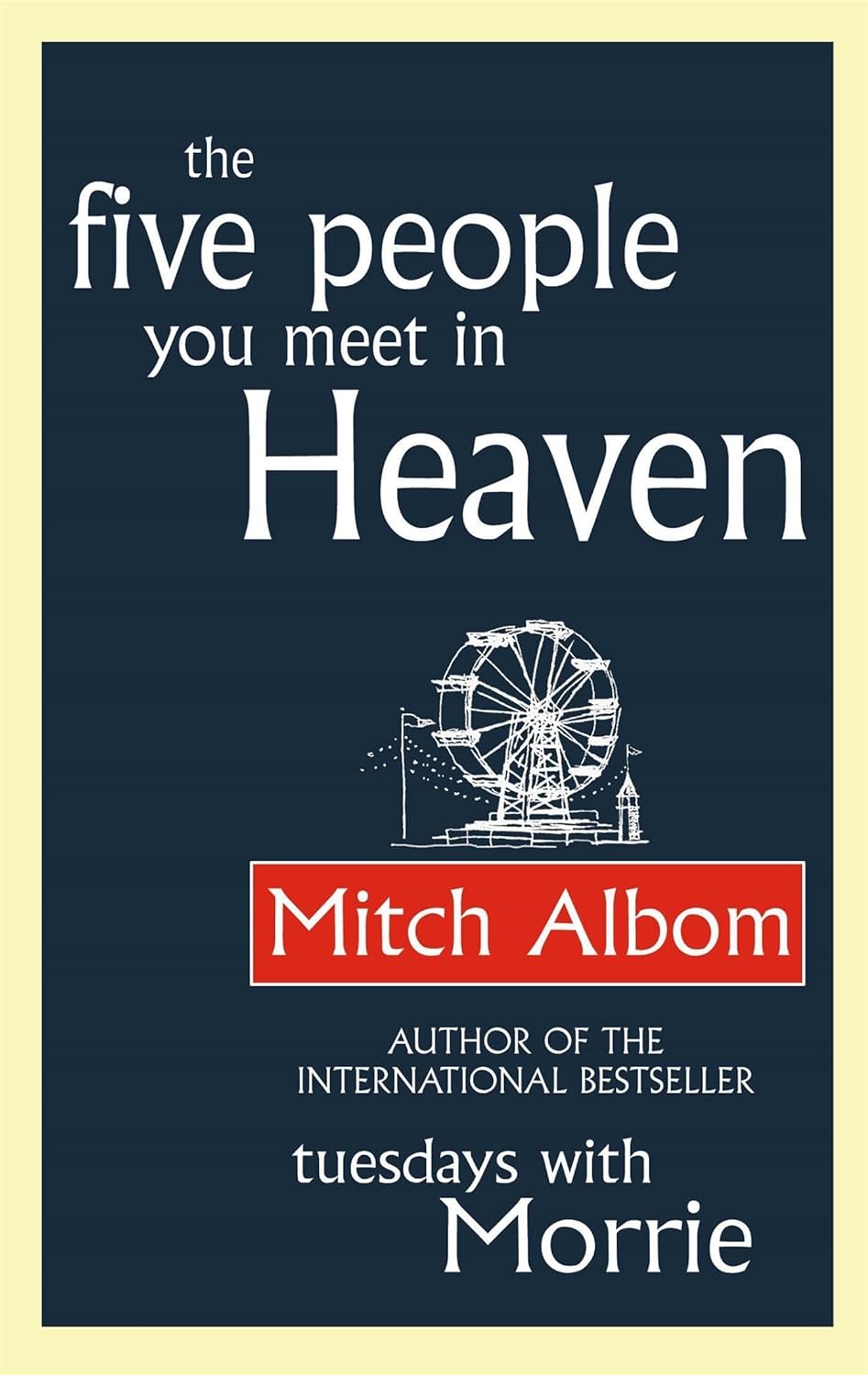 Book cover for The Five People You Meet in Heaven by Mitch Albom