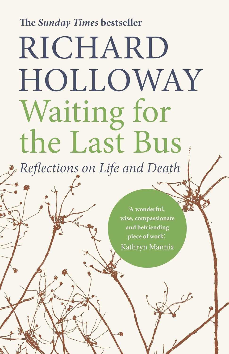 Book cover for Waiting for the Last Bus by Richard Holloway